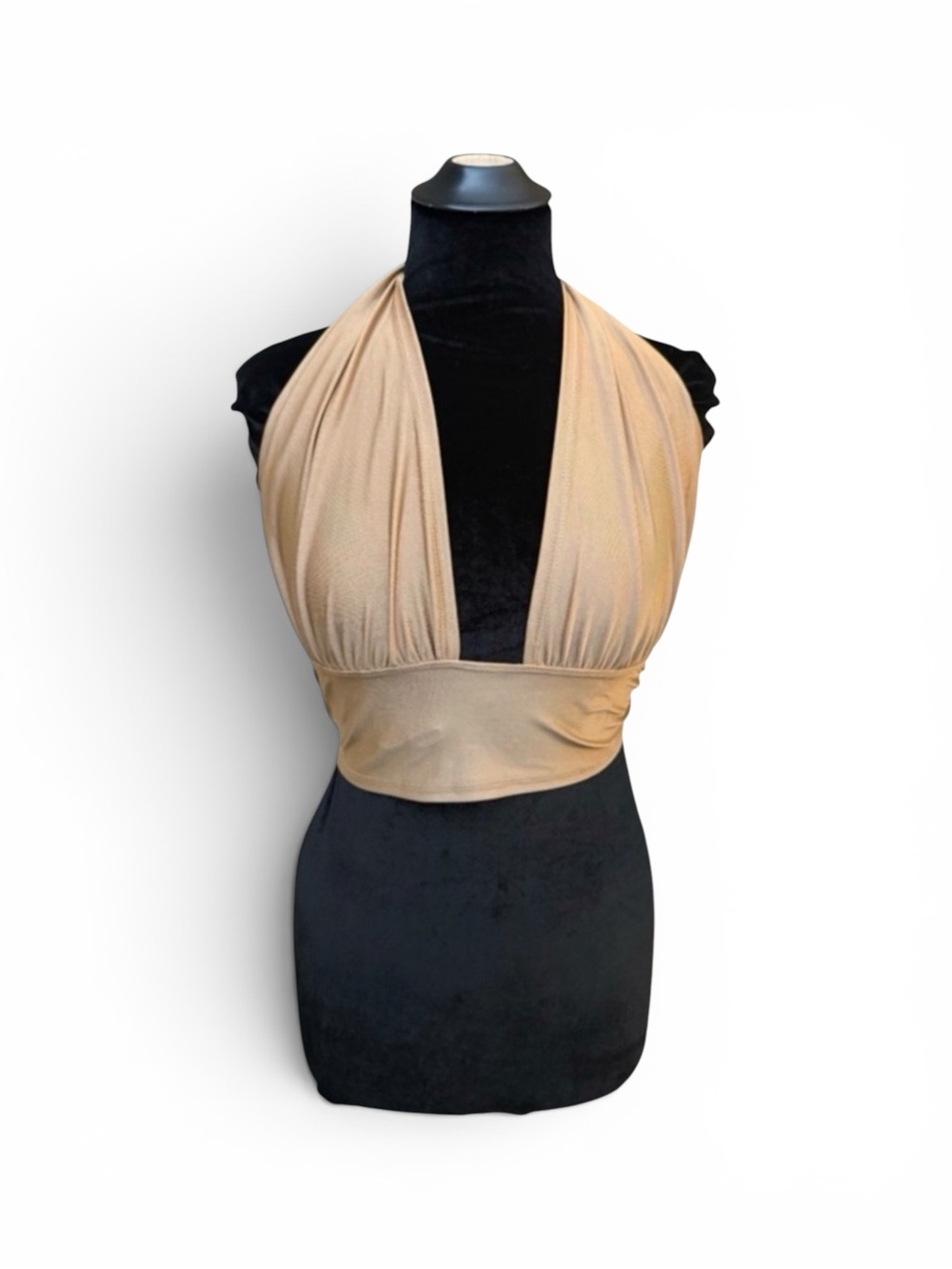 Y2K Indie Sleaze Halter Crop Top